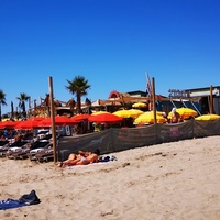 Photo de france - La plage de la Roquille et le Mango's Beach Bar